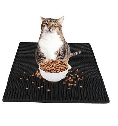 Honeycomb Cat Litter Mat — Waterproof Litter Trapper