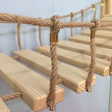 Pine Wall Cat Shelf — Sisal Climbing Perch view 3